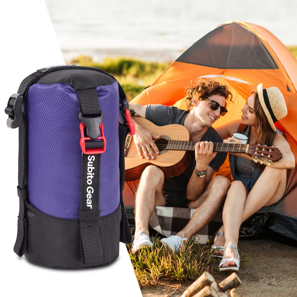 Sleeping Bag Compression Storage Bag Waterproof Ultralight Sleeping Bag Stuff Sack Large Capacity Space Saving for Down Jackets