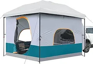 UNP Inner Tent | Side Tents for 10' x 10' Pop Up Canopy Camping Easy Set Up Gazebo (Dark Blue)