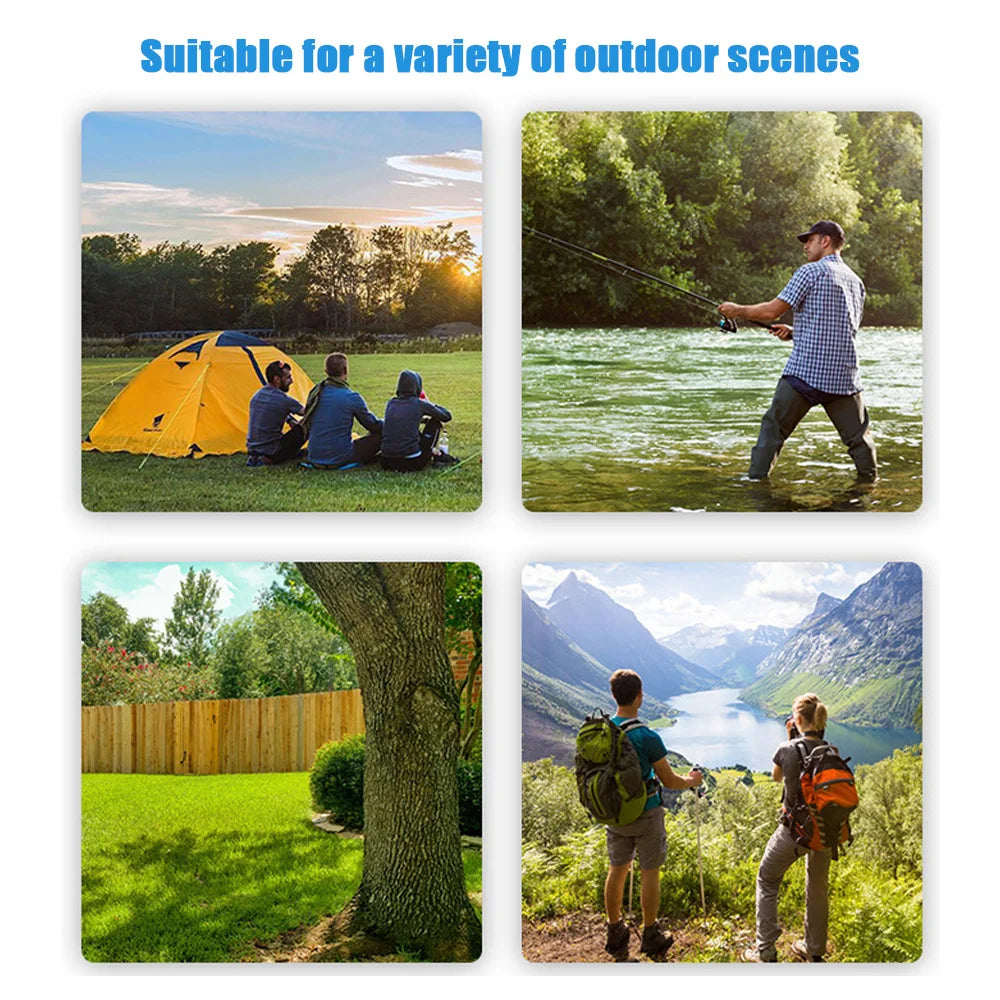 Lightweight Camping Hammock with Net 210T Nylon Single Hammock 300kg Load Capacity for Outside Hiking Backpack Travel Backyard