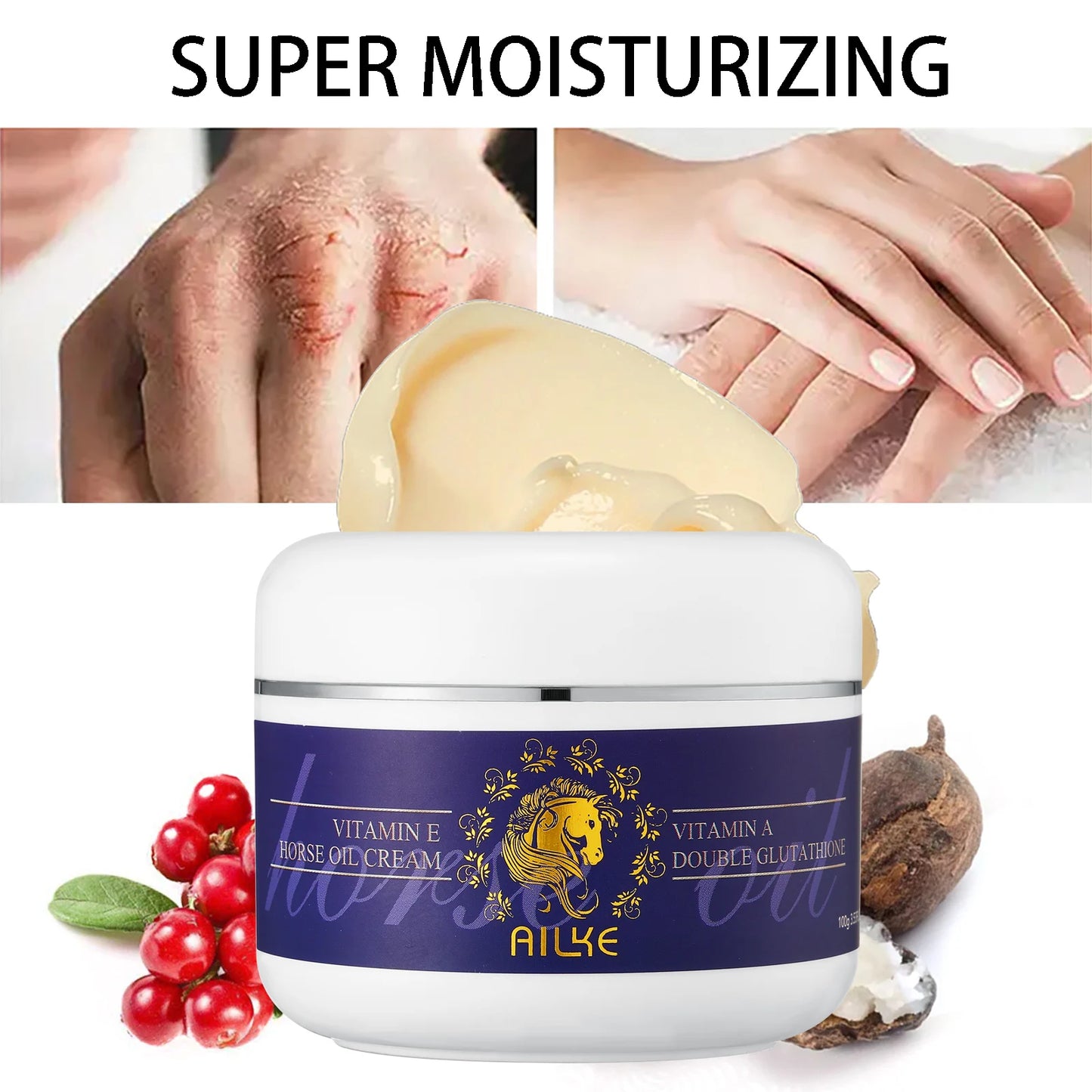 AILKE Reduce Melanin And Pigmentation Body Lotion, 24-Hour Moisturizing And Brightening Skin Tone, Huge Bottle With Pump 500ml