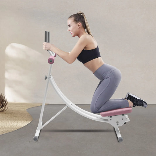 Ab Machine Coaster Abdominal Crunch Trainer for Home Gym Core Abdominal Workout