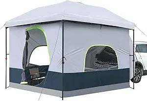 UNP Inner Tent | Side Tents for 10' x 10' Pop Up Canopy Camping Easy Set Up Gazebo (Dark Blue)