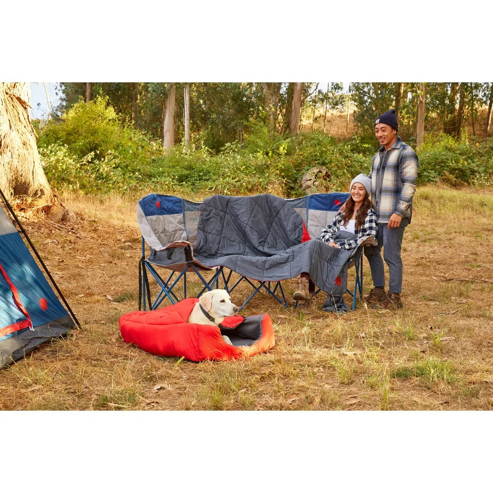 Zippered Pet Sleeping Bag Lightweight Travel Bed Small Large Dogs Cats Ideal Camping Hiking and Backpacking