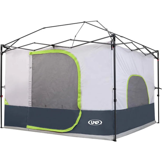 UNP Inner Tent | Side Tents for 10' x 10' Pop Up Canopy Camping Easy Set Up Gazebo (Dark Blue)